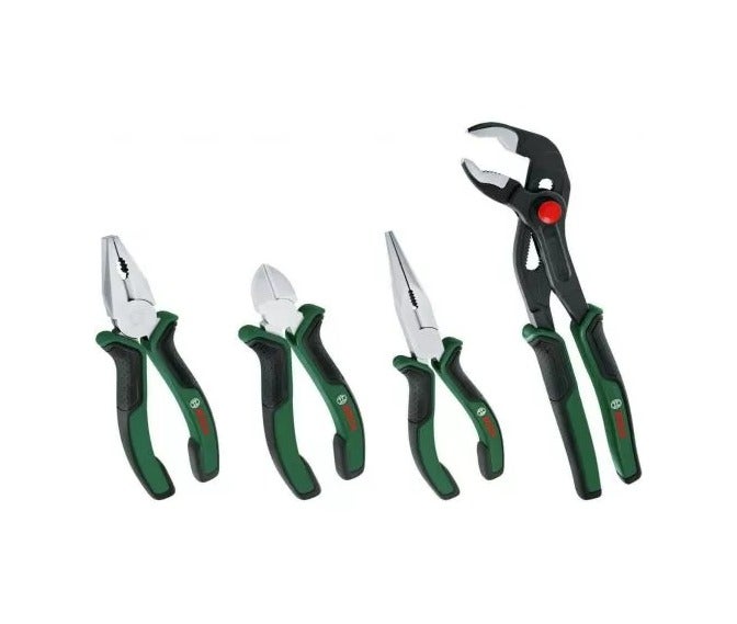 طقم كماشات من بوش مكون من 4 قطع، طراز 1600A02W7K