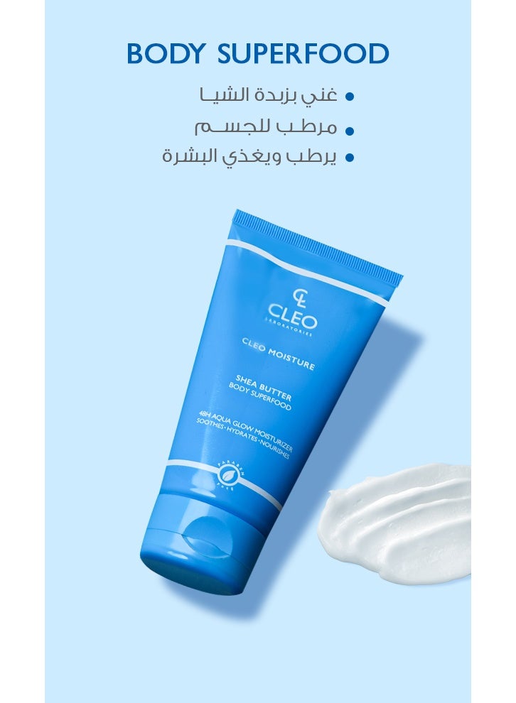 Cleo Moisture Shea Butter Body Superfood - 125 ml - Image 3
