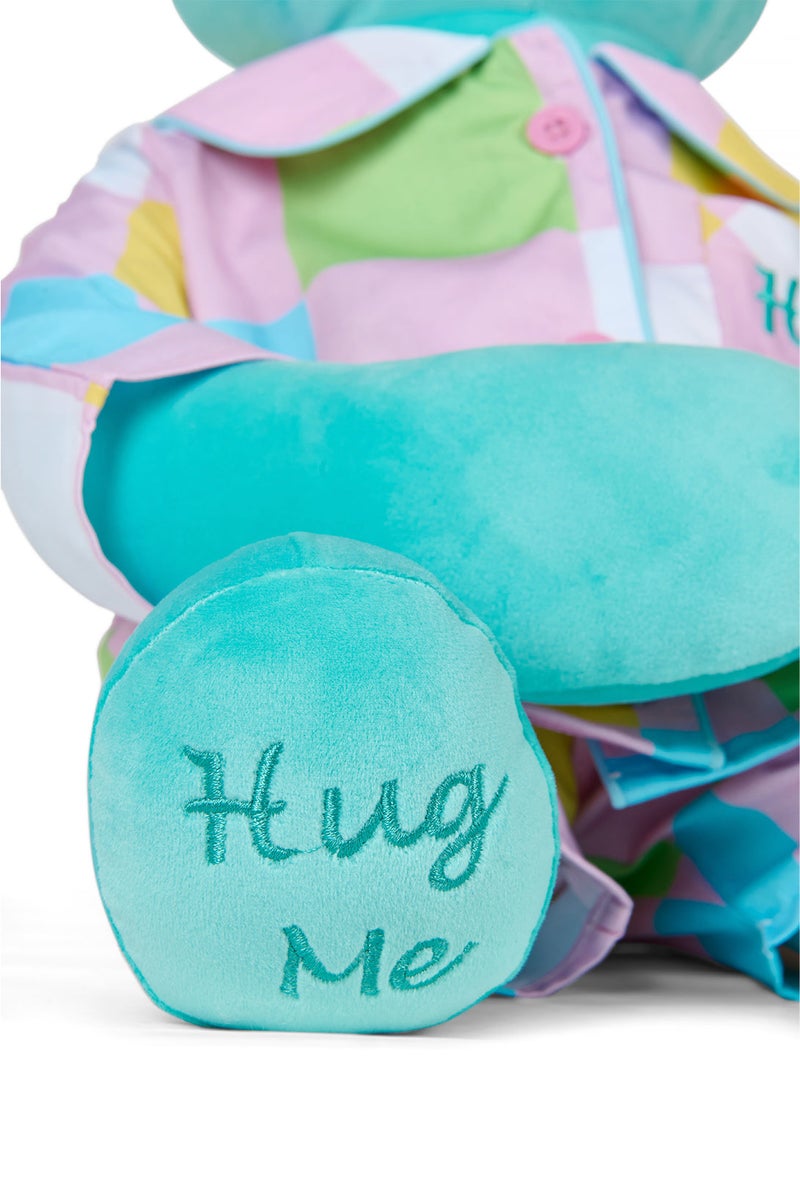 Luna Mia 'Emily' Hug Me Pyjama Set With Matching Mega Size Teddy Bear - Image 5