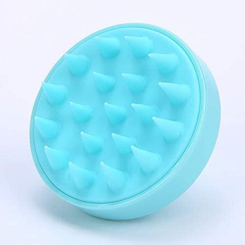 ALKAYAN AMUAE Hair Scalp Massager with Soft Silicone Bristles,Shampoo Brush with Knob- Style Handle - Image 5
