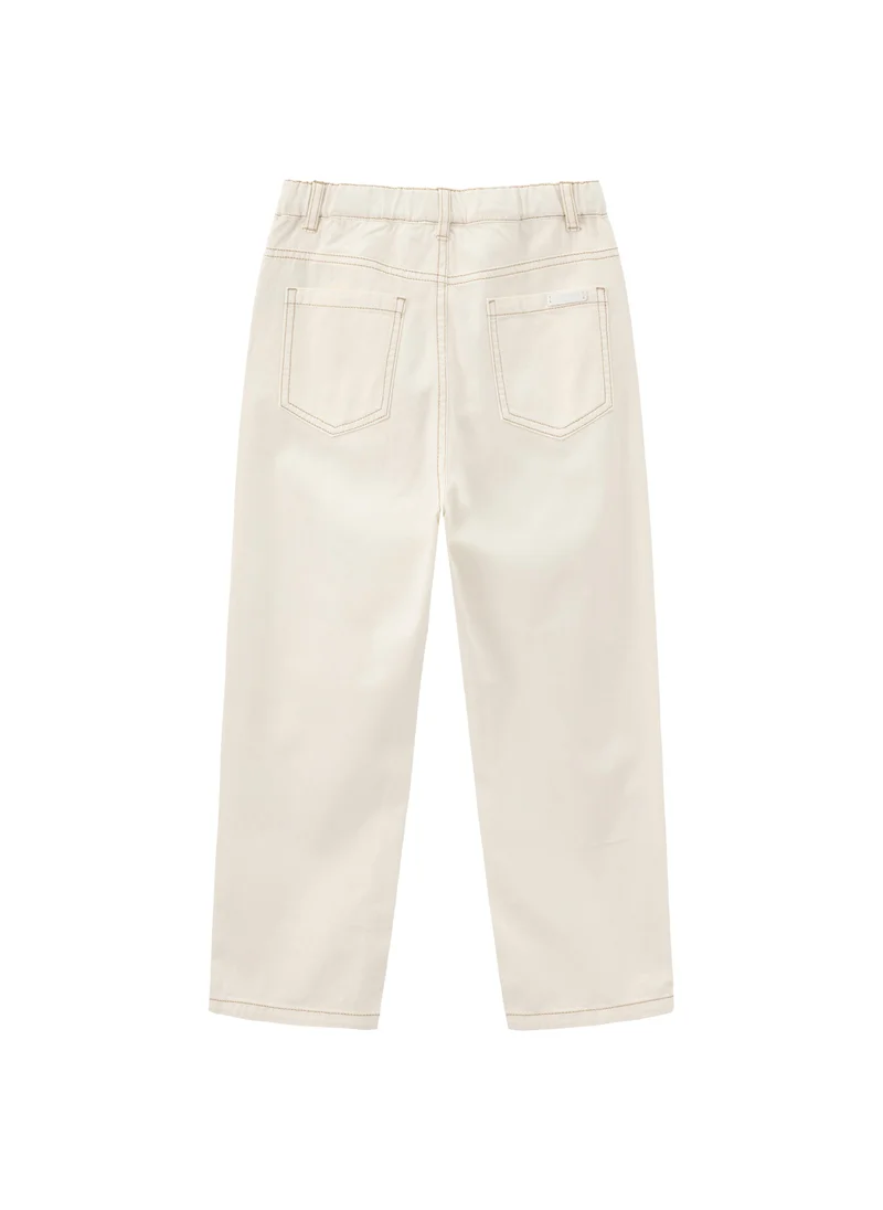 Balabala Beige Kids Boys Jeans for Men | Best Price UAE