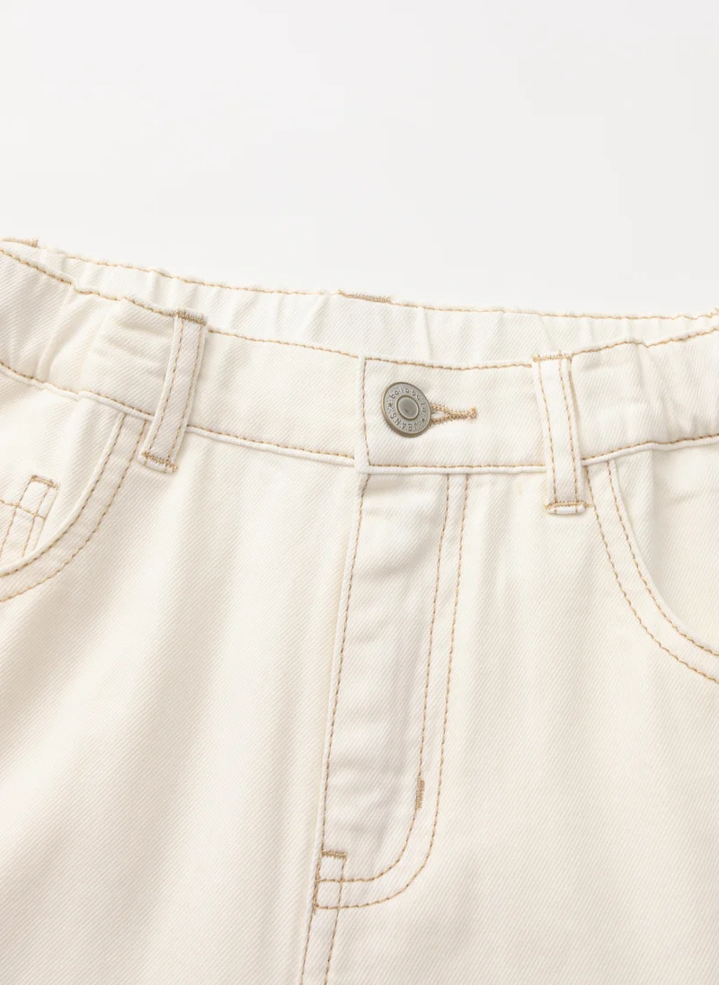 Balabala Beige Kids Boys Jeans for Men | Best Price UAE