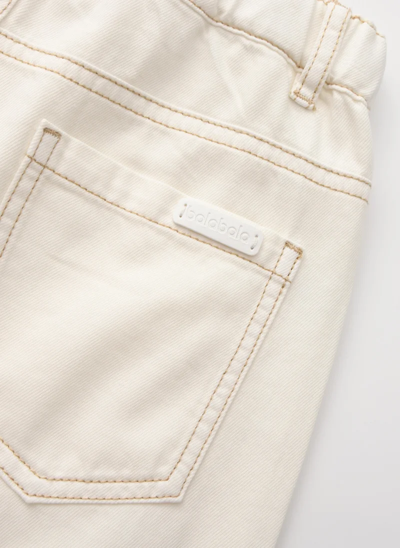 Balabala Beige Kids Boys Jeans for Men | Best Price UAE