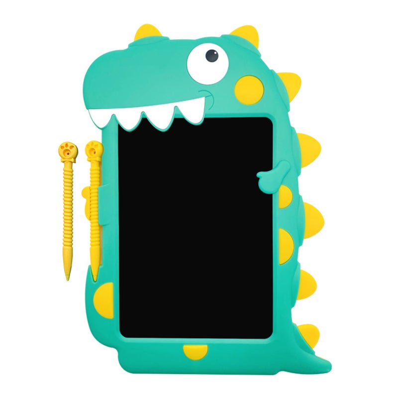 LCD Writing Tablet: 8.5 Inch Green ABS Material - Eye Protected Color Screen Reusable Notebook for Toddlers, Outdoor Use & Creative Kids - Image 3