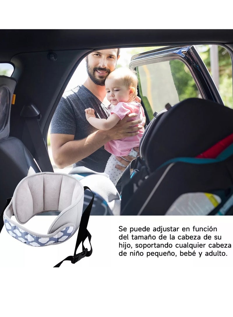 Gonice Adjustable Child Head Pillow Support for Car Seat - Image 4