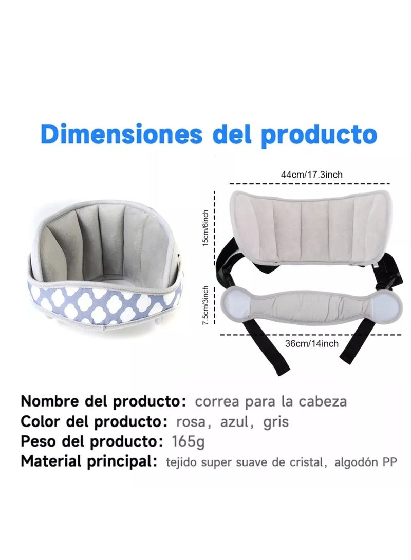 Gonice Adjustable Child Head Pillow Support for Car Seat - Image 2