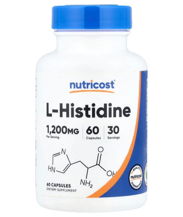 L-Histidine  60 Capsule (600 mg per Capsule)