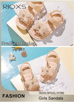 Little Kids Girls Fashion Non-Slip Soft Sole Floral Sandals Princess Adjustable Shoes Lightweight Breathable Ankle Strap Sandals - pzsku/Z7E206A102C2400E59152Z/45/_/1728563540/d181ec74-02dd-4783-89c4-196038db6754