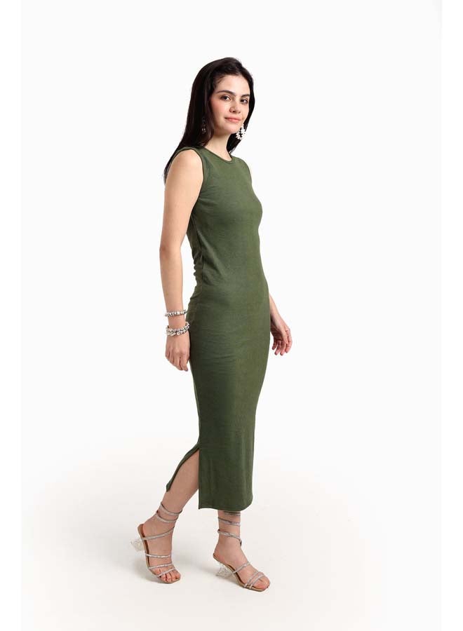 Carina Slim Fit Midi Dress  - Image 5