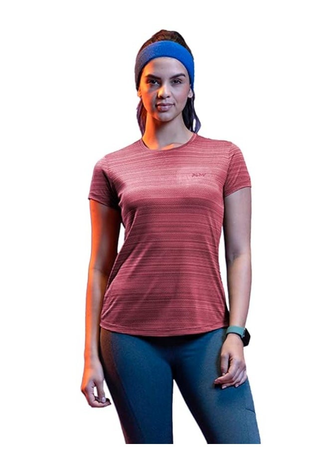 ليرا سترة نسائية سريعة الجفاف بأكمام قصيرة قابلة للتنفس ومرنة | قد يختلف لون الظل - Image 1