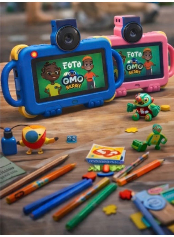 bebe BéBé-TAB TOTO 5G Kids Tablet with Camera | 7-Inch IPS Display | Android 15 | 6GB RAM 256GB Storage | Parental Control - Image 1