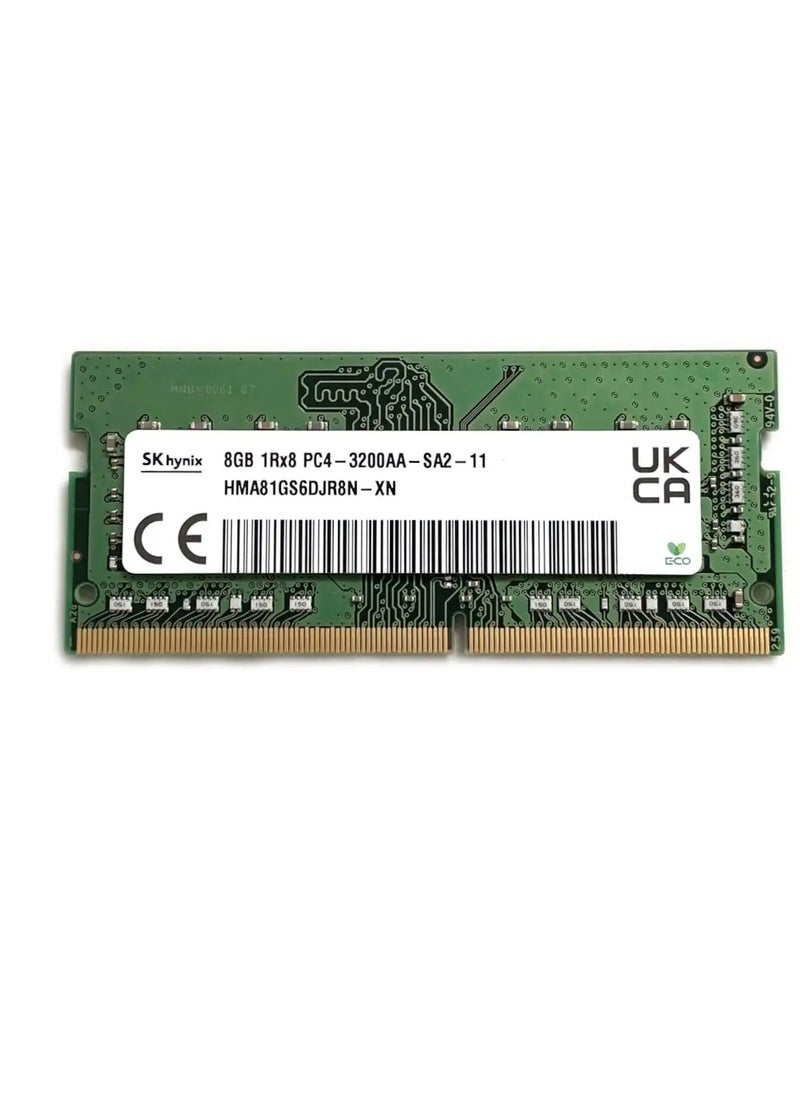 Hynix SK Hynix DDR4 8GB RAM - HMA81GS6DJR8N-XN - 3200MHz Laptop Memory  - Image 2