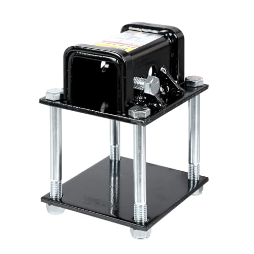 MaxxHaul 50173 Hitch Receiver 2 x 2 Adapter for 4 inch Square RV Bumpers