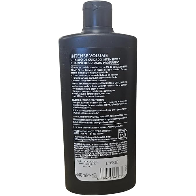 SYOSS Volume Shampoo 440 ml - Image 2
