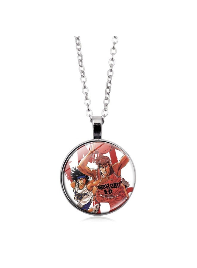 KUYING New Slam Dunk Pendant Sweater Chain Jewelry 
