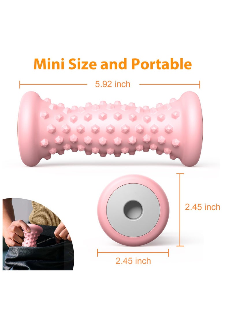 LKTOCAFT Portable Foot Massage Roller for Plantar Fasciitis Relief, Foot Roller to Deep Tissue Muscle Massage, Foot Arch and Heel Pain, Foot Trigger Point Therapy Reflexology Tool  - Image 4