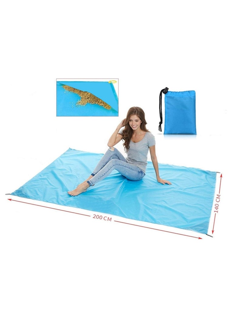 OASIS-TH Folding Camping Mat Outdoor Picnic Pad Anti-Sand Blanket Waterproof Beach Mat  - Image 1