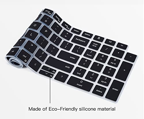 CaseBuy Keyboard Cover for Dell Latitude 3550 3540 5550 5540 5530 5531 5520 5521 15.6", Dell Precision 3590 3591 3580 3581 3570 3571 3560 3561 15.6 inch 2025 2024 2023 2022 Laptop Protector, Black - Image 5