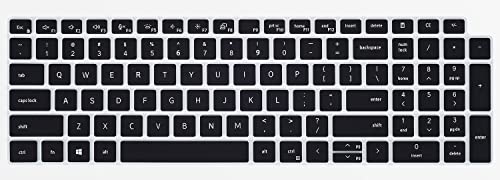 CaseBuy Keyboard Cover for Dell Latitude 3550 3540 5550 5540 5530 5531 5520 5521 15.6", Dell Precision 3590 3591 3580 3581 3570 3571 3560 3561 15.6 inch 2025 2024 2023 2022 Laptop Protector, Black - Image 3