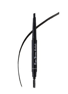 Chubs Two In One 24Hrs Long Lasting Smudge Proof Eyebrow Pencil And Eyebrow Brush(Natural Black)Eyebrow Artist  - Image 1