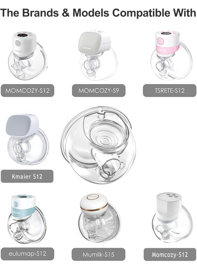 Gowing قطع غيار مضخة الثدي القابلة للارتداء من غوينج - فلانج 27 مم متوافقة مع مومكوزي TSRETE كماير S9 S10 S10Pro S12 S12A - Image 2