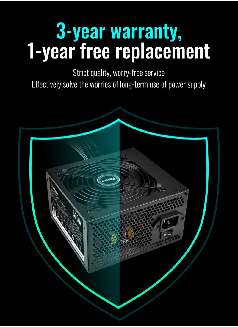 Generic High Quality Rated 250W Desktop Computer Power Supply 80 White Label Host ATX Power Supply 250W  - Image 3