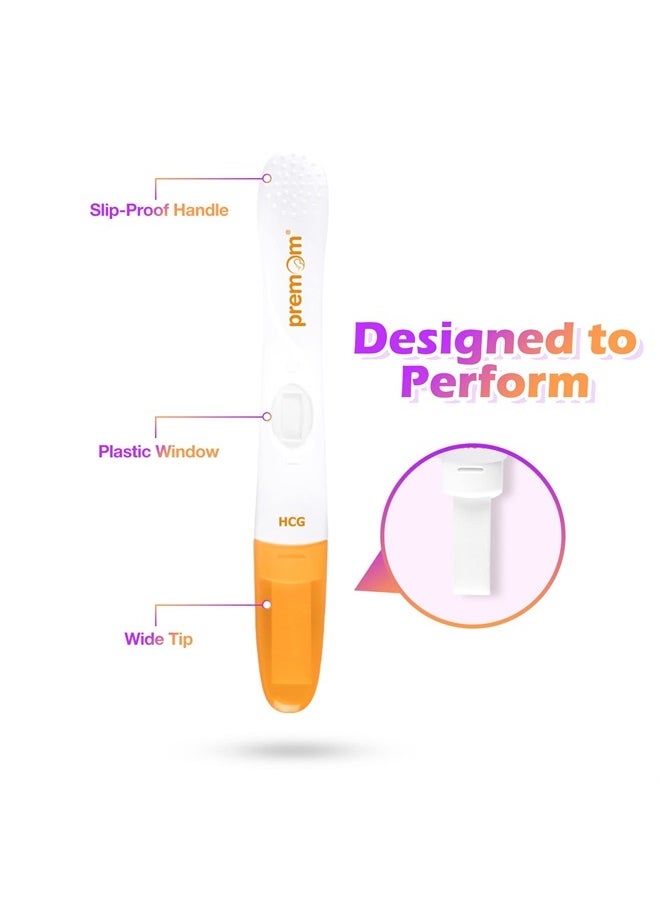 Pregnancy Test Midstream: Early HCG Detection Sticks - 3 Pack Pregnant Test Kit