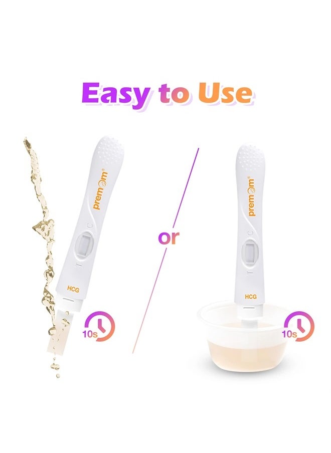 Pregnancy Test Midstream: Early HCG Detection Sticks - 3 Pack Pregnant Test Kit