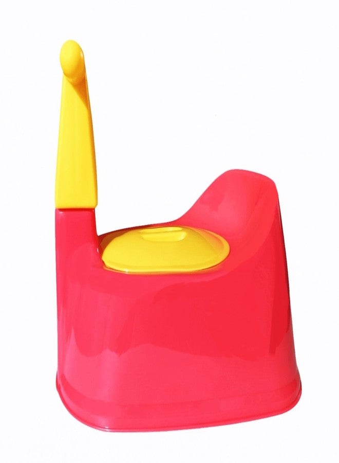 SONAL - BIKE (Small Size) Baby Potty Training Toilet Seat without Removable Tray, Lid (Age 6-12 Month) Potty Seat/Potty Box (Red) - Image 3