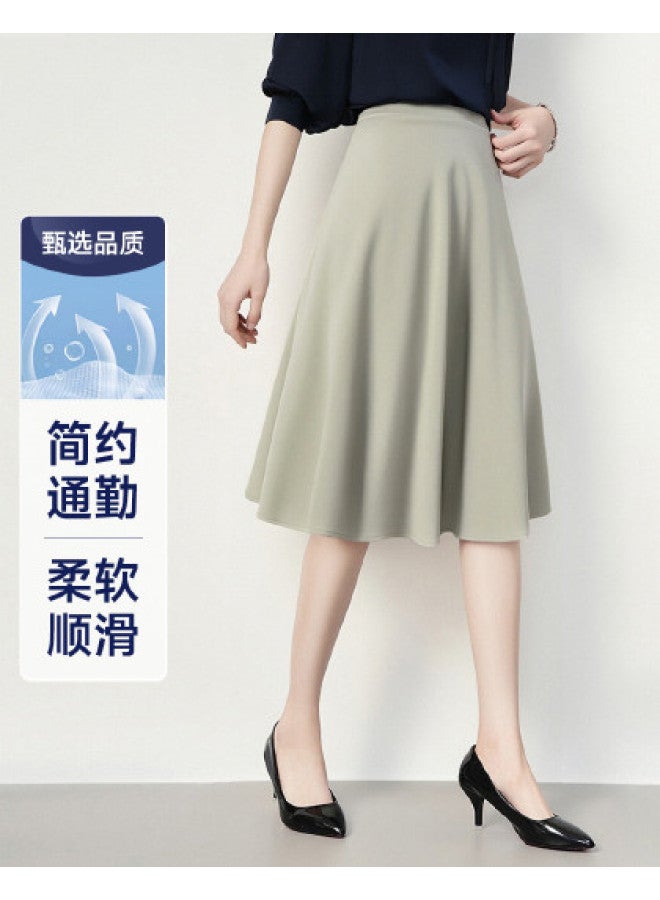 Fapai Women's Half Skirt Professional Commuting Business Versatile Simple Temperament High-end Sense Skirt - Image 1