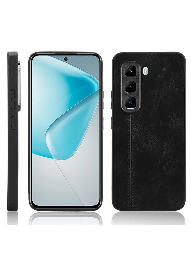 Zaboon Case For Infinix Hot 50 Pro+ 4G Cow Pattern Sewing Back Cover Phone Case - Image 1