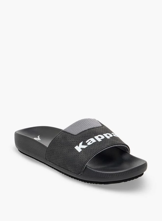 كابا Men Logo Print Slides