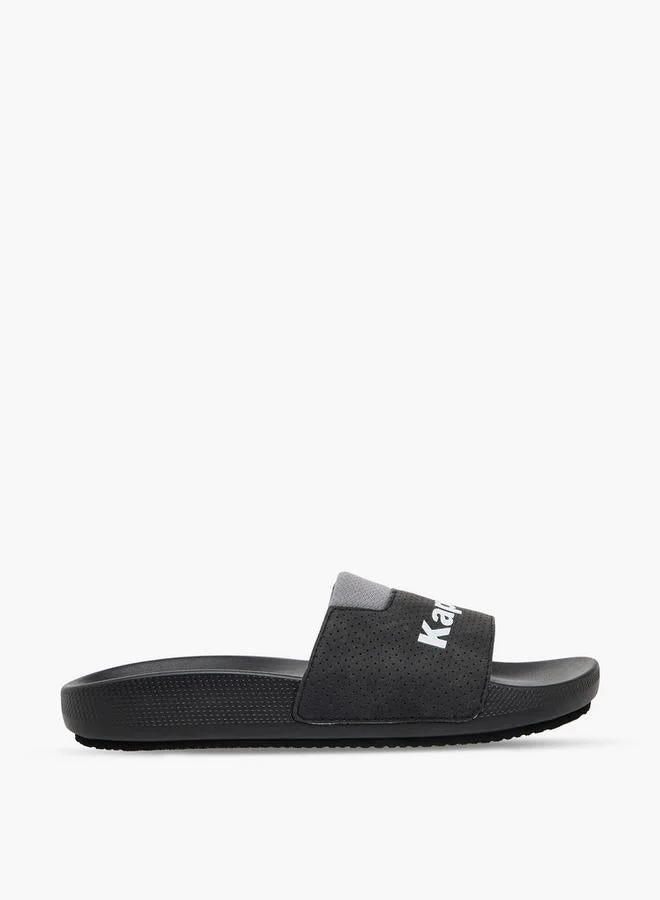 كابا Men Logo Print Slides