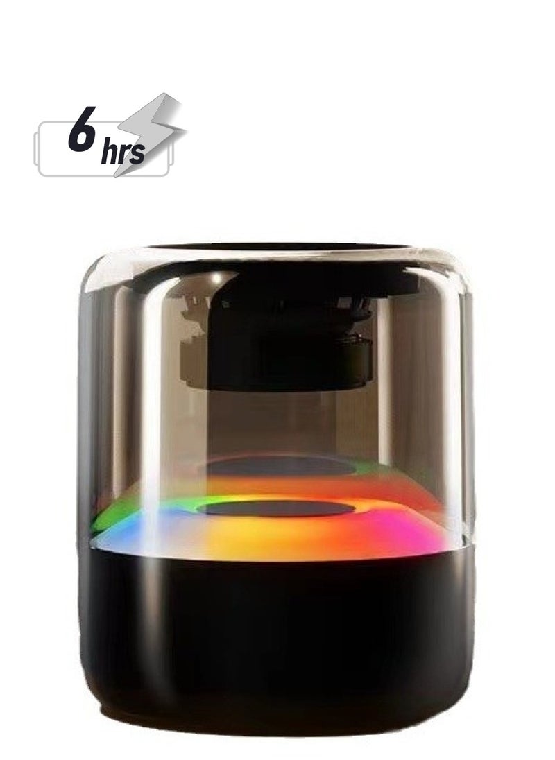 Generic - Portable Bluetooth speaker with lights.Wireless Subwoofer Creative Bluetooth Speaker.360° sound surround with light show. - Image 1
