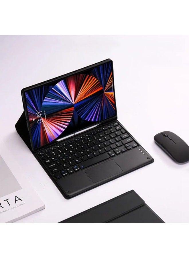 Compatible with Huawei MatePad Pro 13.2 Keyboard Case, with Mouse Detachable Wireless Bluetooth Keyboard + Pen Holder Case