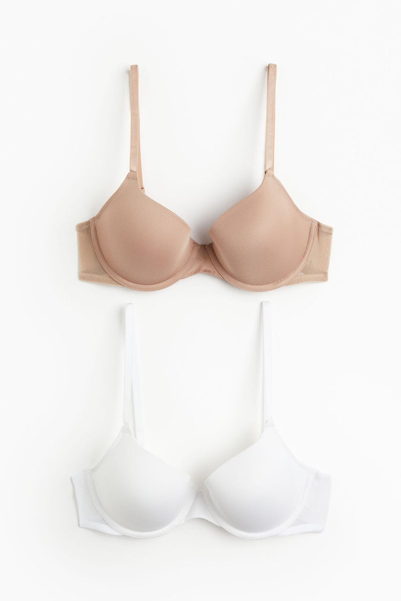 H&M 2-Pack Padded Underwired Bras  - Image 1