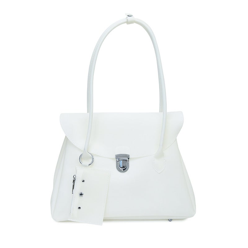YOLA Korean Style Jelly Tote Bag with Flap