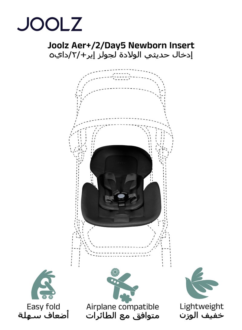 جولز إدخال حديثي الولادة لعربات إير بلس وإير٢ وداي٥ وهب | وسادة مقعد مريحة للرضع | يطوى بسهولة مع العربة | دعم خفيف الوزن ومناسب للسفر للطفل | ٧٠ × ٣٠ × ٨ سم - Image 1