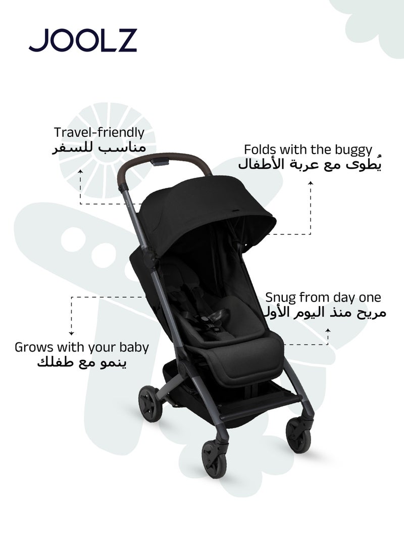جولز إدخال حديثي الولادة لعربات إير بلس وإير٢ وداي٥ وهب | وسادة مقعد مريحة للرضع | يطوى بسهولة مع العربة | دعم خفيف الوزن ومناسب للسفر للطفل | ٧٠ × ٣٠ × ٨ سم - Image 3