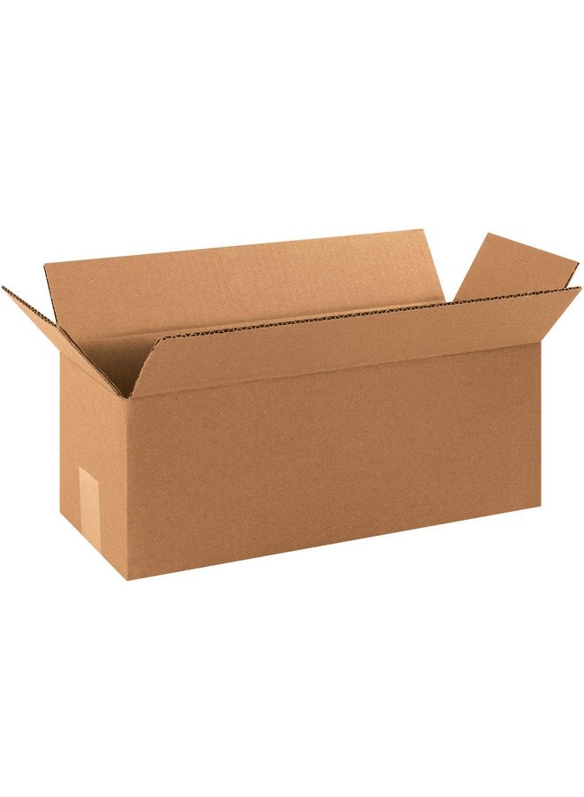 Aviditi 1666 Long Corrugated Cardboard Box 16" L X 6" W X 6" H Kraft For Shipping Packing And Moving (Pack Of 25) - Image 1