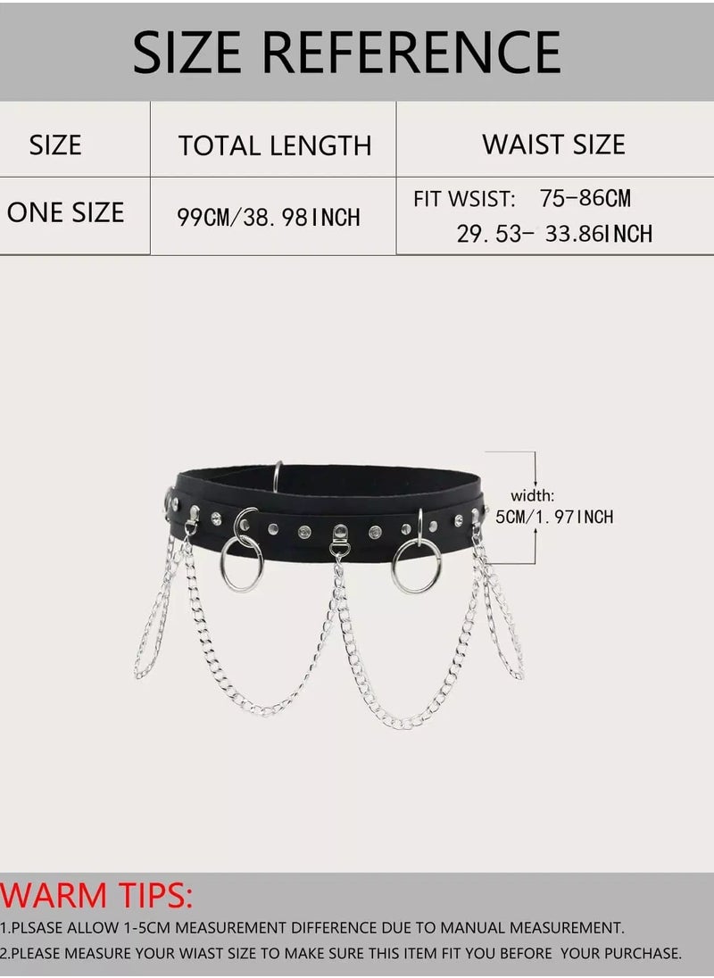 Generic Hoop & Chain Decor Belt  - Image 3