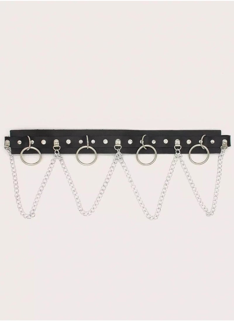Generic Hoop & Chain Decor Belt  - Image 2