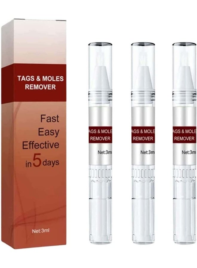 Wipe Off Tags and Mole Remover, Wipeoff Tags & Moles Remover Fast Easy Effective in 5 Days, Extreme Skin Tag Wipe Off Tags & Mole Remover, for All Body Parts (3PC) - Image 1