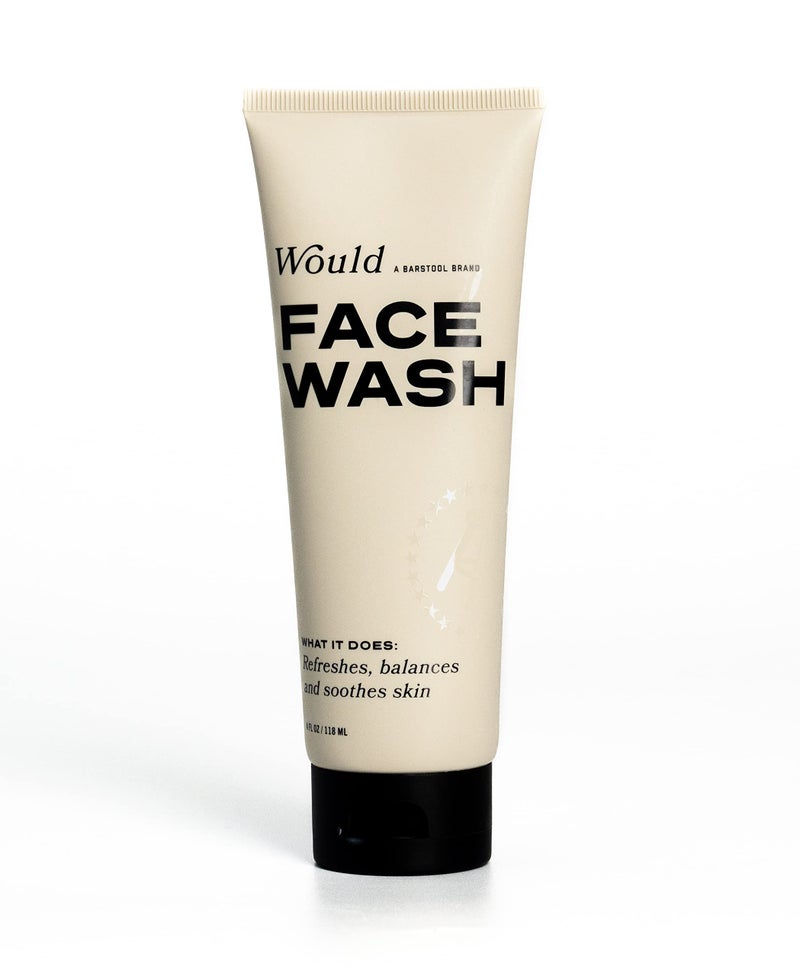Would Barstool Sports Men's Face Wash - Daily Foaming Facial Cleanser to Refresh, Balance and Soothe, Sensitive and Normal Skin Gentle Lather Face Soap to Remove Dirt, Cleanse, Hydrate - 4 FL OZ - Image 1
