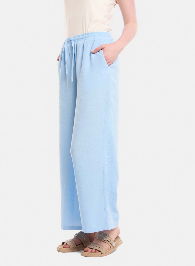 Women's Wide-Leg Pants Blue
