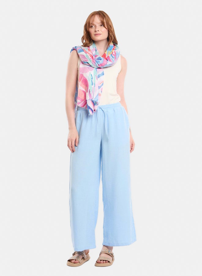 Women's Wide-Leg Pants Blue