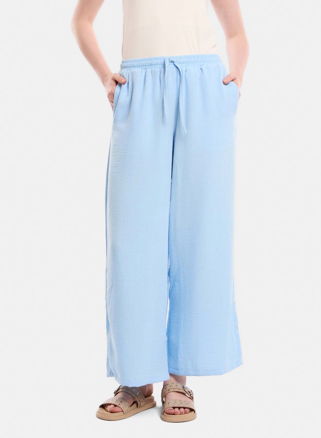 Women's Wide-Leg Pants Blue