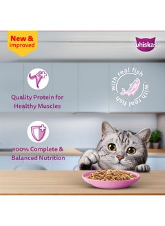 Whiskas Wet Food For Adult Cats (1+Years), Salmon In Gravy Flavour, 48 Pouches (48 X 85G), 1 Count - pzsku/Z7E22140B4E222F8CCFF7Z/45/_/1738306815/72b681fa-0297-4b00-bc02-6d741bf23978