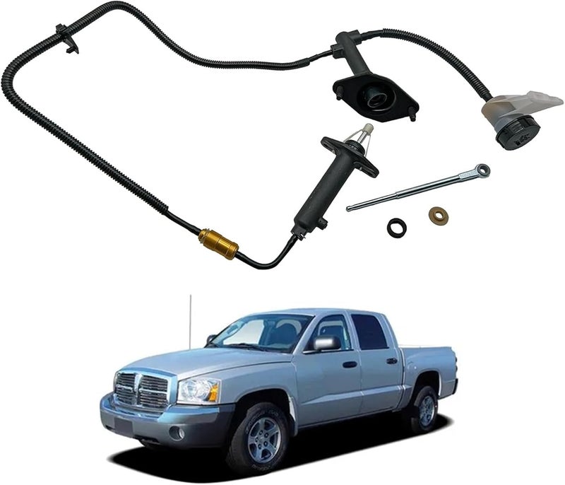 Tiny Force Pre-Filled Clutch Master Slave Cylinder Assembly for Dodge Dakota and Mitsubishi Raider - Image 1