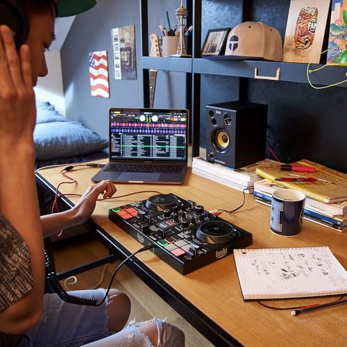 Hercules DJControl Inpulse 200 MK2 — Ideal DJ Controller for Learning to Mix — Software and Tutorials Included, Black - Image 5